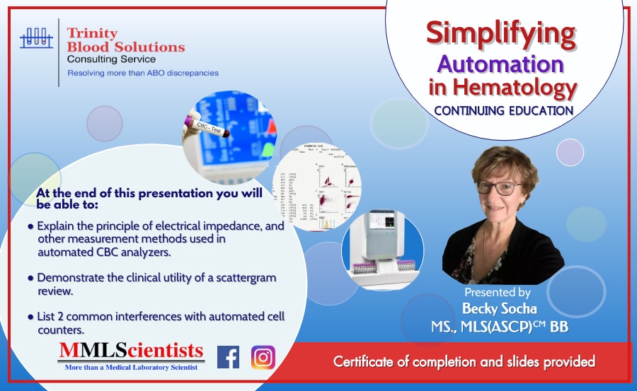 Simplifying automation in hematology..